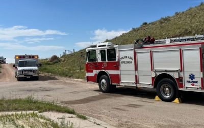 Drone helps CSFD locate injured mountain biker at Blodgett Open Space